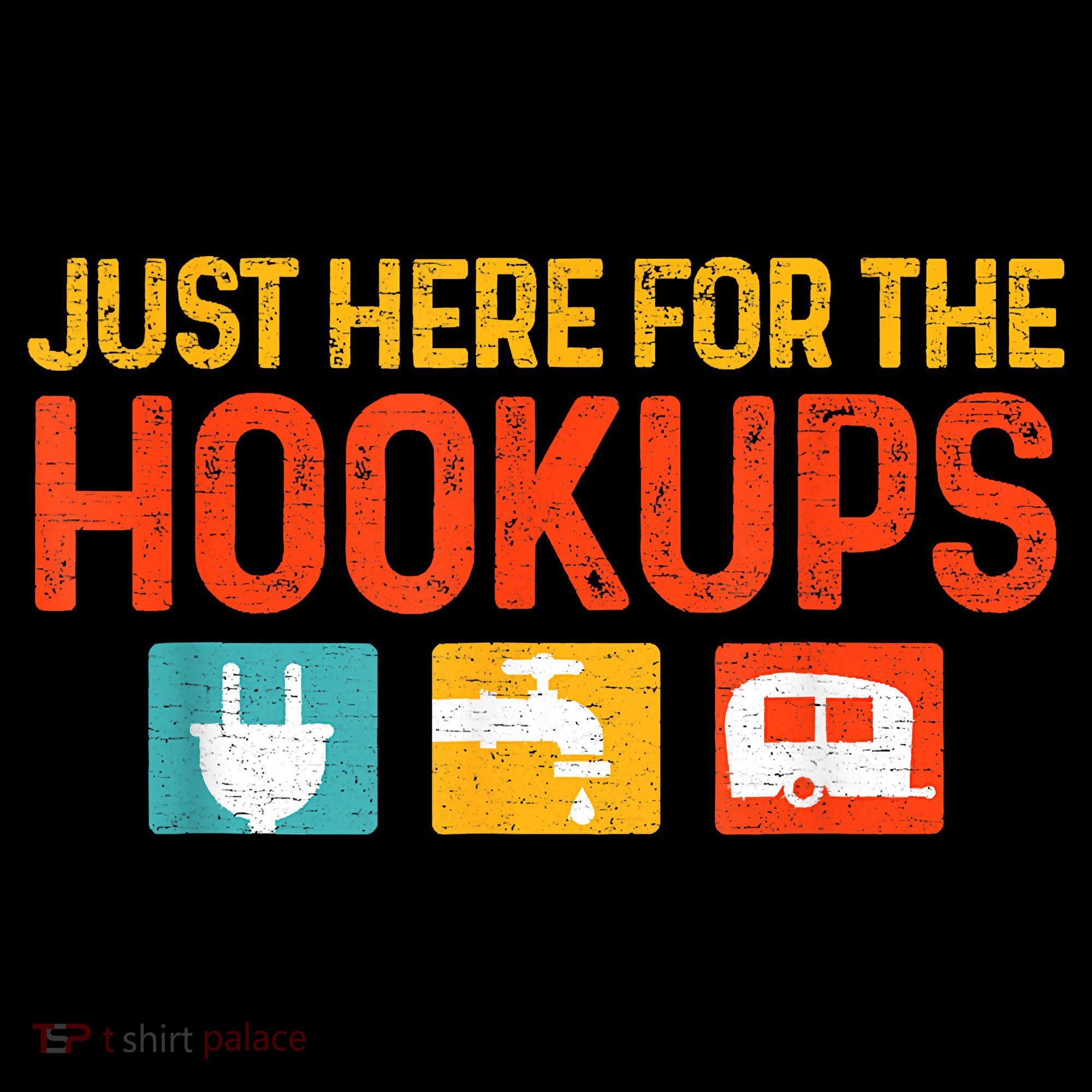 Just Here For The Hookups Motorhome Camping Rv Coffee Mug