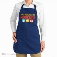 Just Here For The Hookups Motorhome Camping Rv Apron thumb 2