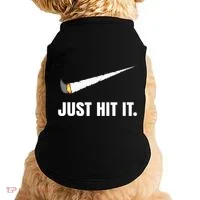 Just Hit It Marijuana Doggie Tank thumb 0