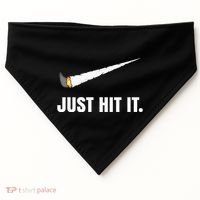 Just Hit It Marijuana USA-Made Doggie Bandana thumb 0