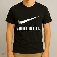 Just Hit It Marijuana T-Shirt thumb 3