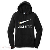Just Hit It Marijuana Women's Hoodie thumb 0