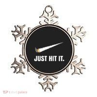 Just Hit It Marijuana Ornament thumb 0