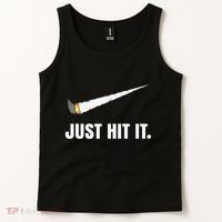 Just Hit It Marijuana Tank Top thumb 2