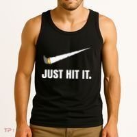Just Hit It Marijuana Tank Top thumb 3