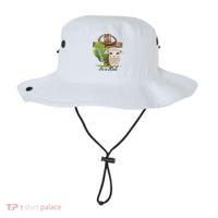 Jesus He Is Risen Lamb Cross Thorn Crown Faith Easter Bucket Hat thumb 0