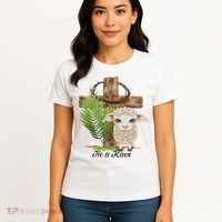 Jesus He Is Risen Lamb Cross Thorn Crown Faith Easter Women's T-Shirt thumb 4