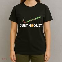 Just Hodl It Funny Crypto Trader Btc Bitcoin Investor T-Shirt thumb 4