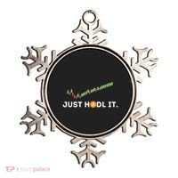 Just Hodl It Funny Crypto Trader Btc Bitcoin Investor Ornament thumb 0