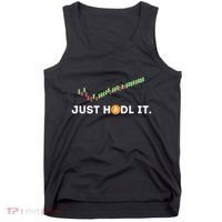 Just Hodl It Funny Crypto Trader Btc Bitcoin Investor Tank Top thumb 0