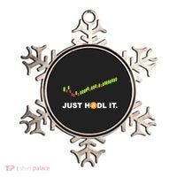 Just Hodl It Funny Crypto Trader Btc Bitcoin Investor Ornament thumb 0