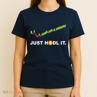 Just Hodl It Funny Crypto Trader Btc Bitcoin Investor T-Shirt thumb 4