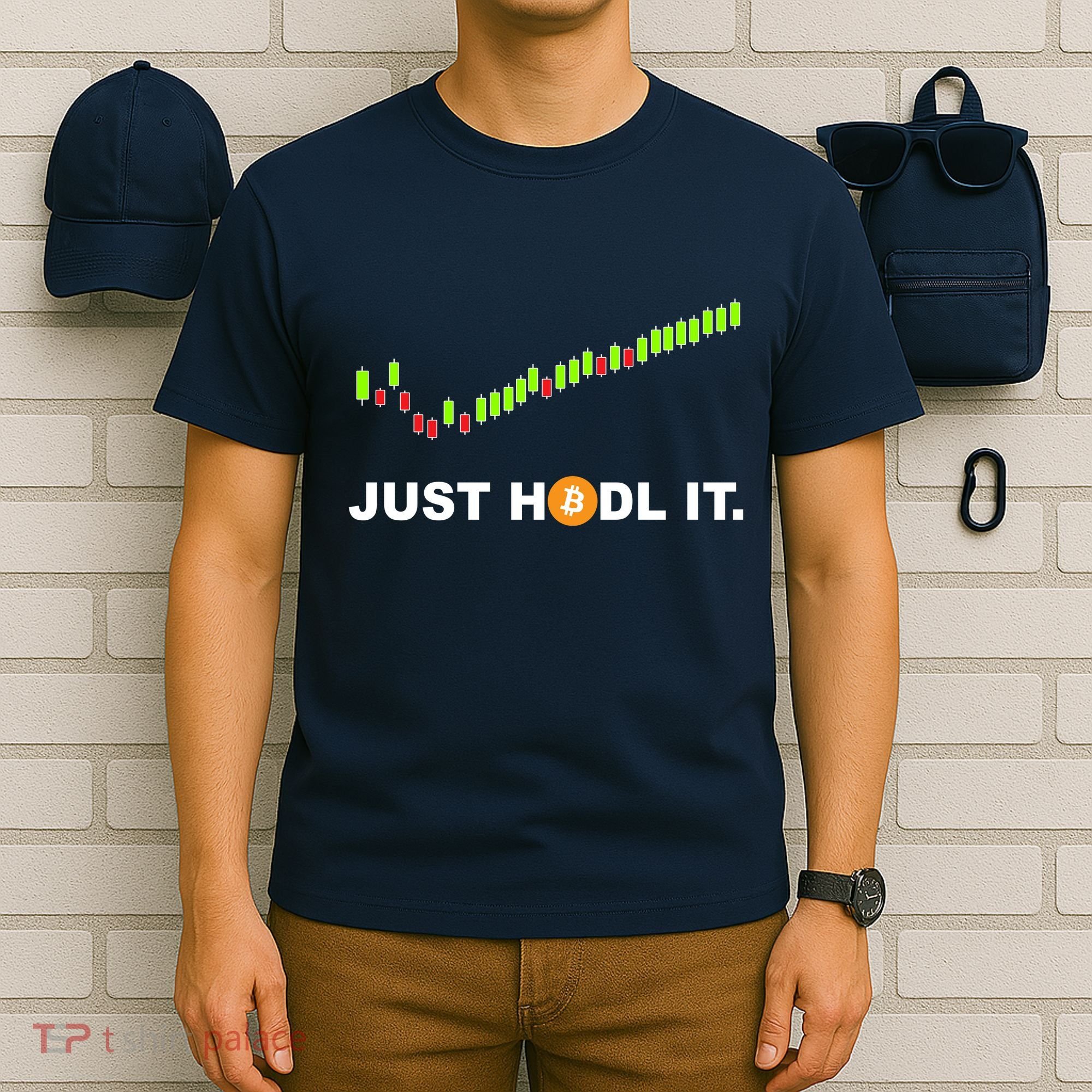 Just Hodl It Funny Crypto Trader Btc Bitcoin Investor T-Shirt
