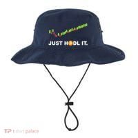 Just Hodl It Funny Crypto Trader Btc Bitcoin Investor Bucket Hat thumb 0