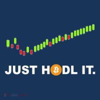 Just Hodl It Funny Crypto Trader Btc Bitcoin Investor Polo thumb 2