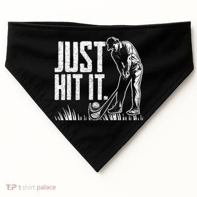 Just Hit It Funny Golf USA-Made Doggie Bandana