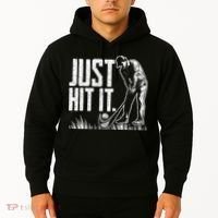 Just Hit It Funny Golf Hoodie thumb 2