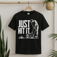 Just Hit It Funny Golf T-Shirt thumb 2