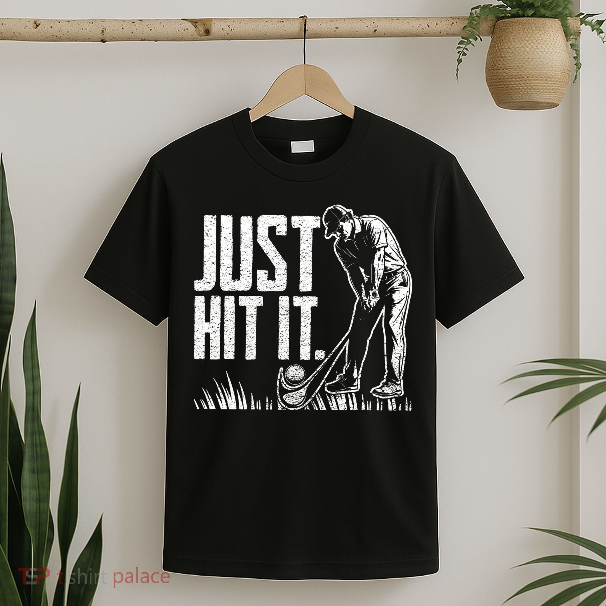 Just Hit It Funny Golf T-Shirt