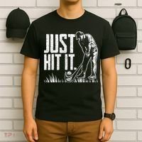 Just Hit It Funny Golf T-Shirt thumb 6