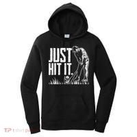 Just Hit It Funny Golf Women's Hoodie thumb 0