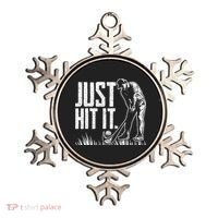 Just Hit It Funny Golf Ornament thumb 0