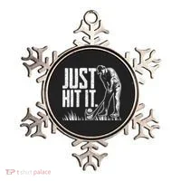 Just Hit It Funny Golf Ornament thumb 0