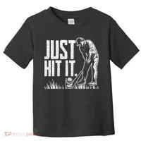 Just Hit It Funny Golf Toddler T-Shirt thumb 0