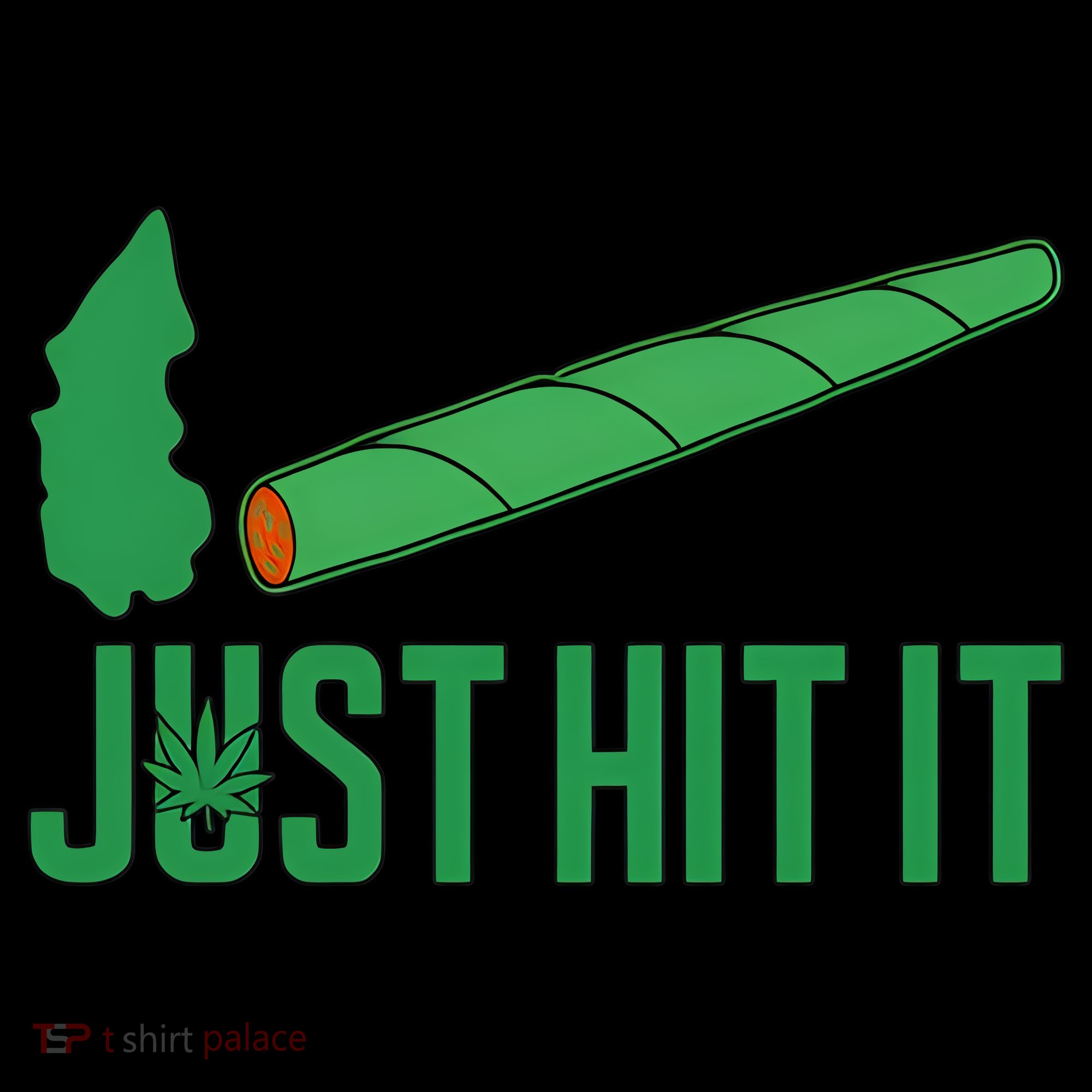 Just Hit It Weed Joint Happy 420 Day Weed Lover Marijuana Weed Smoker Coffee Mug