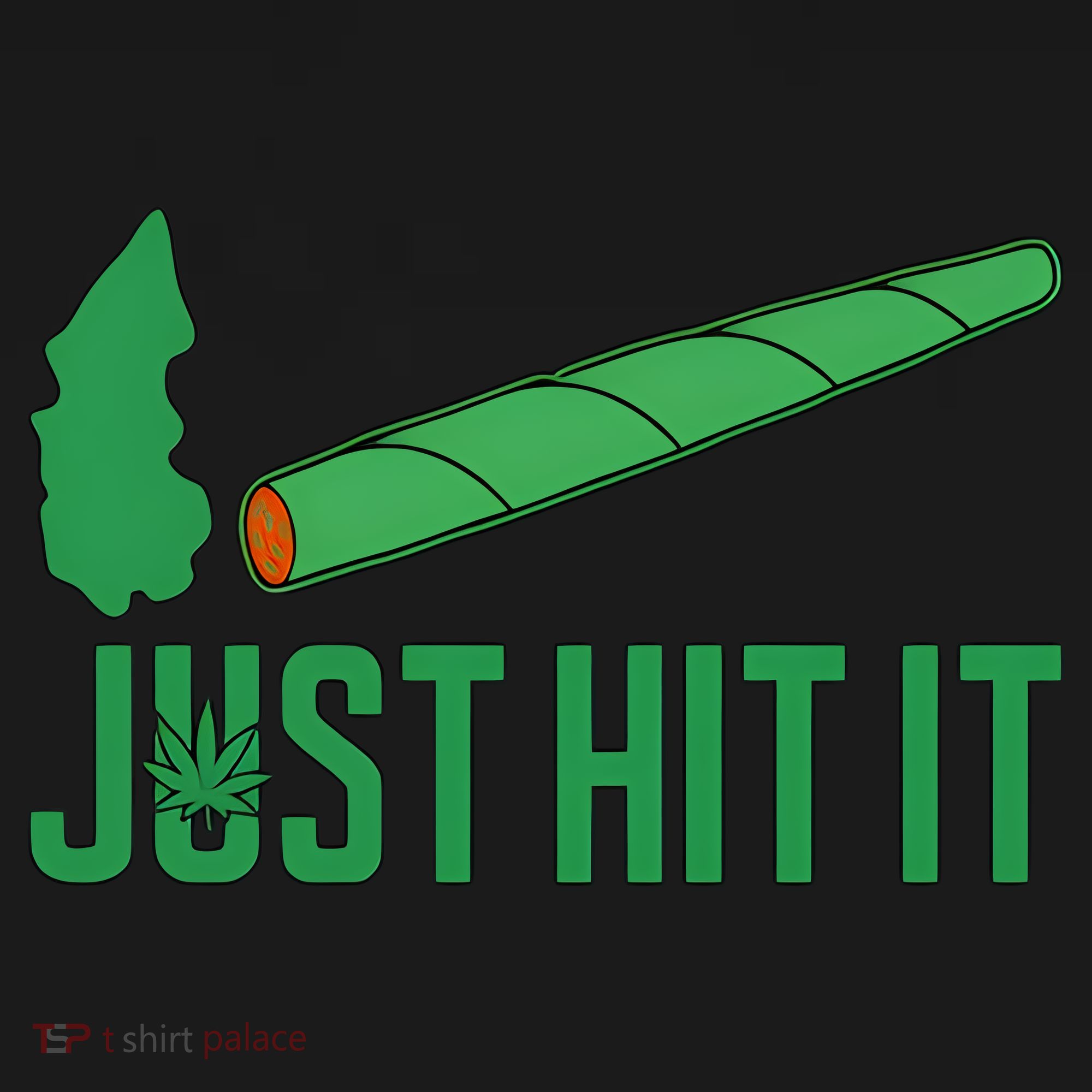 Just Hit It Weed Joint Happy 420 Day Weed Lover Marijuana Weed Smoker Baby Bodysuit