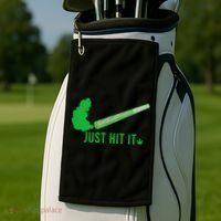 Just Hit It Golf Towel thumb 2