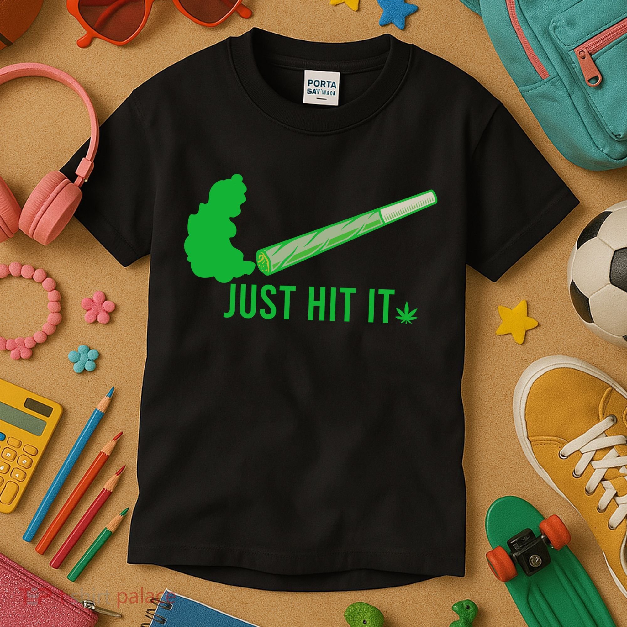 Just Hit It Kids T-Shirt