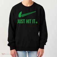 Just Hit It Cannabis Smoker Women's Sweatshirt thumb 0