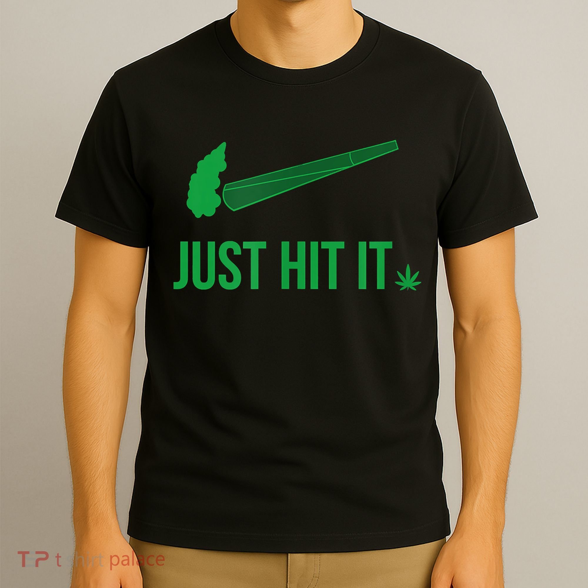 Just Hit It Cannabis Smoker T-Shirt