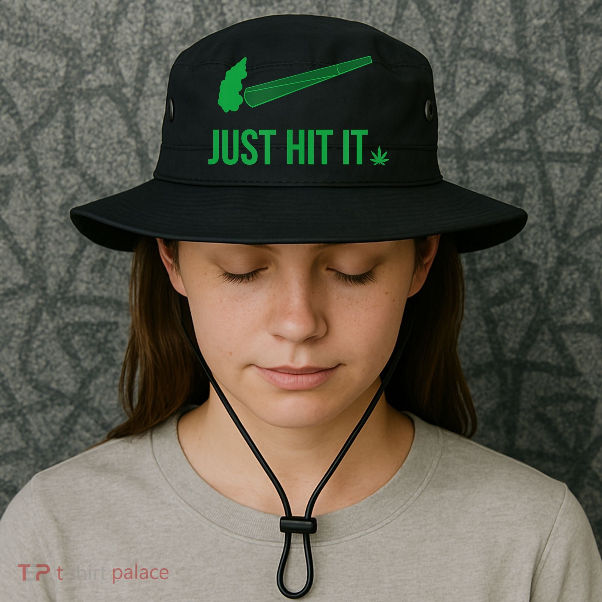 Just Hit It Cannabis Smoker Bucket Hat