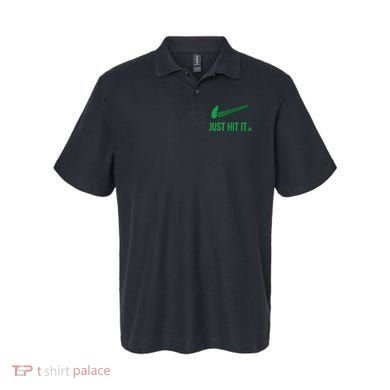 Just Hit It Cannabis Smoker Polo