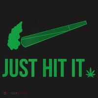 Just Hit It Cannabis Smoker Women's Long Sleeve Shirt thumb 2