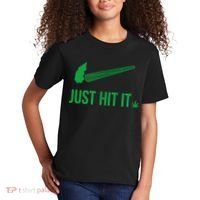 Just Hit It Cannabis Smoker Kids T-Shirt thumb 2