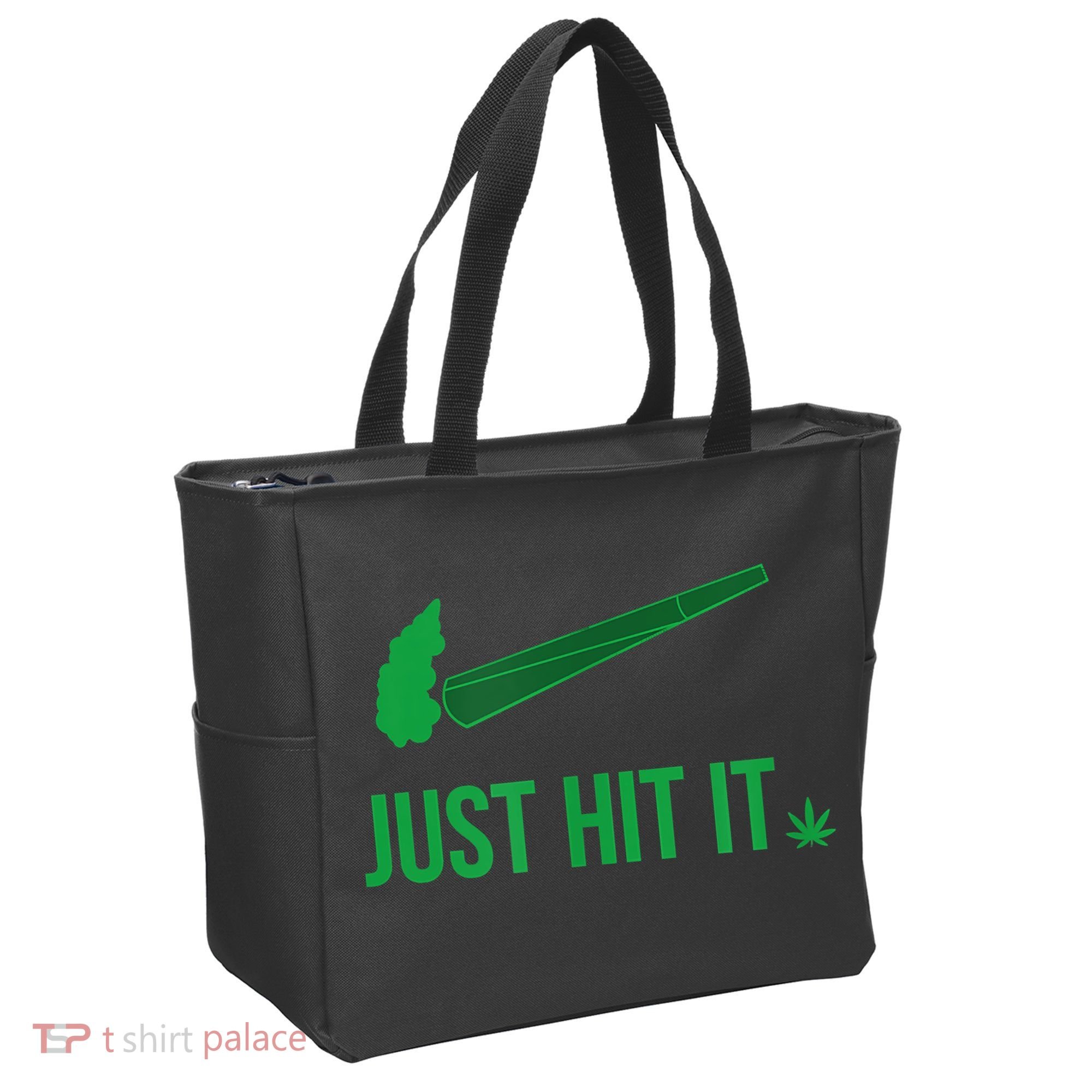 Just Hit It Cannabis Smoker Tote Bag