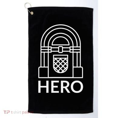Jukebox Hero Golf Towel