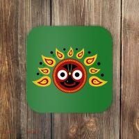 Jagannath Headdress Coaster thumb 0