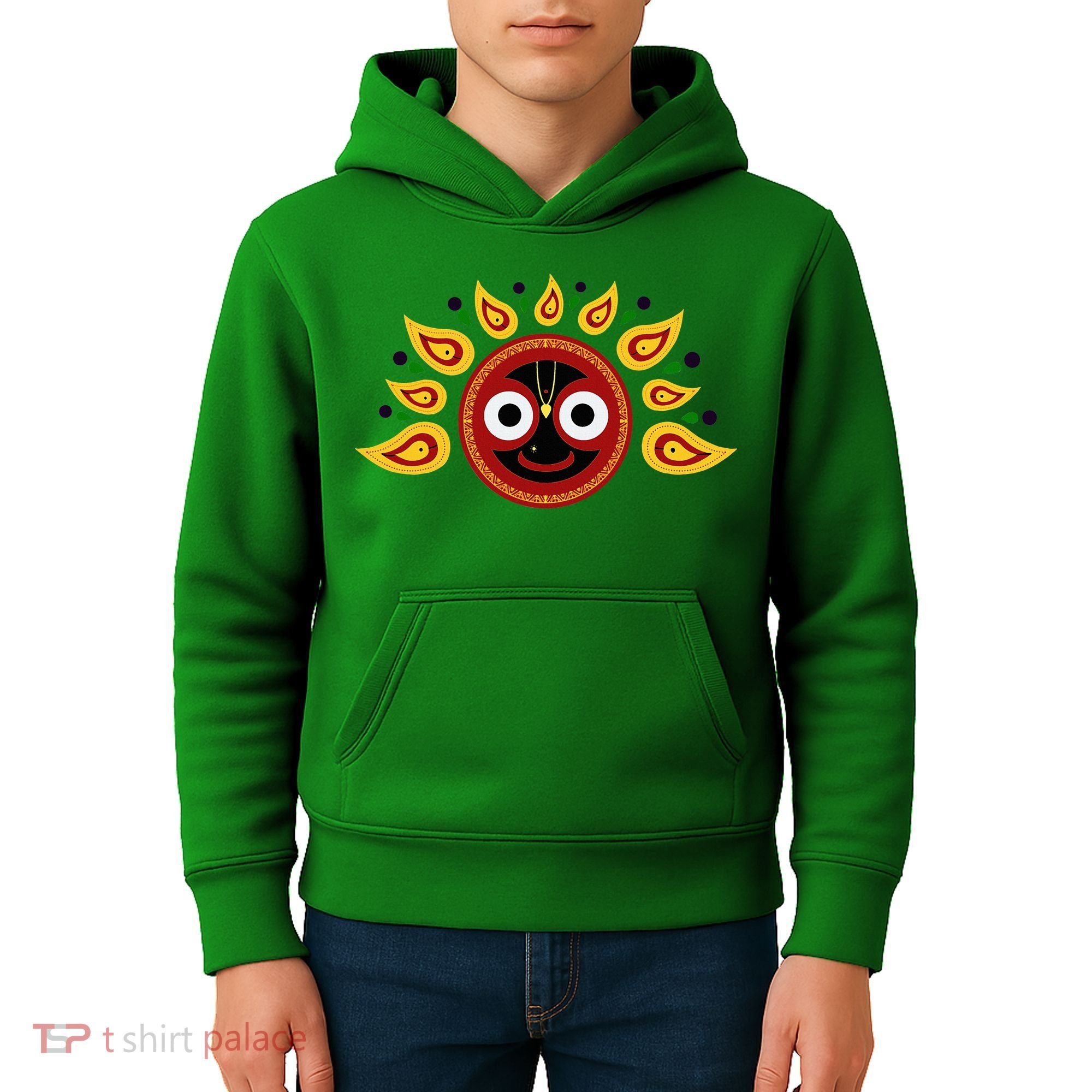 Jagannath Headdress Kids Hoodie
