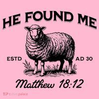Jesus He Left 99 To Find Me Sheep Christian Coaster thumb 2