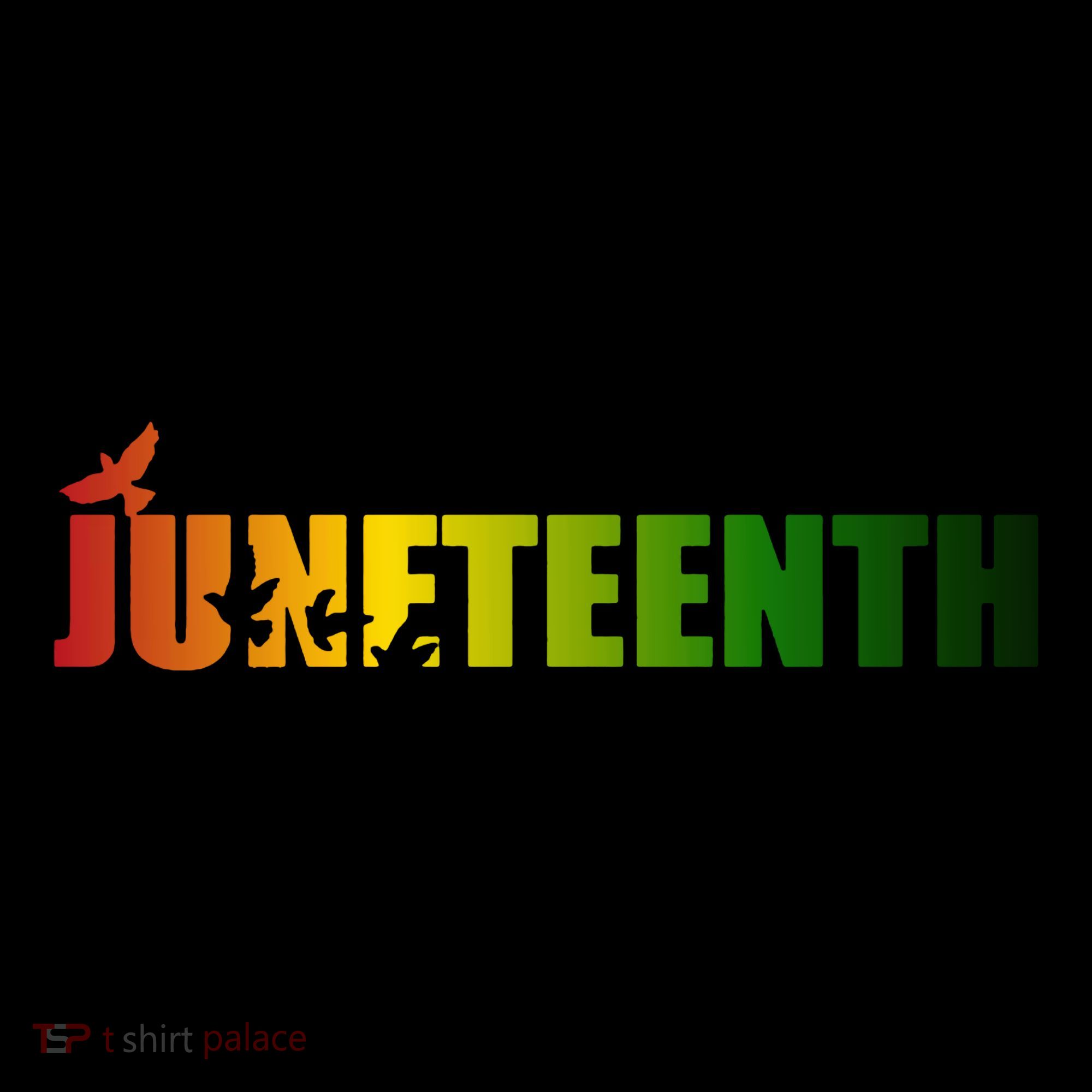 Juneteenth Holiday Logo Coaster