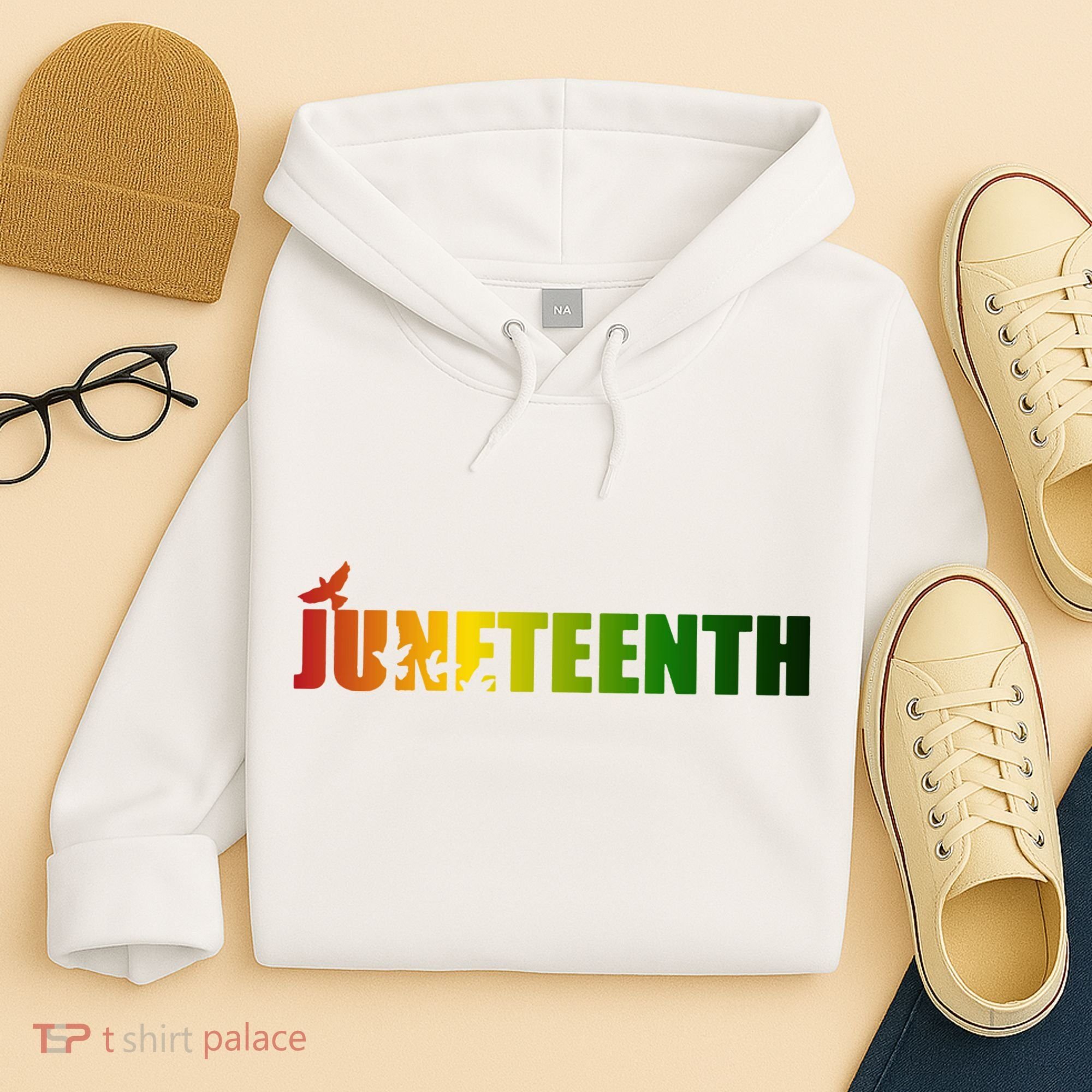 Juneteenth Holiday Logo Hoodie