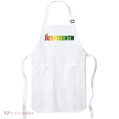 Juneteenth Holiday Logo Apron
