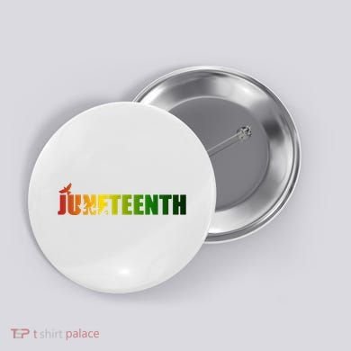 Juneteenth Holiday Logo Button