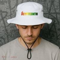 Juneteenth Holiday Logo Bucket Hat thumb 2
