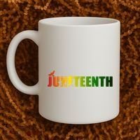 Juneteenth Holiday Logo Coffee Mug thumb 2