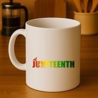 Juneteenth Holiday Logo Coffee Mug thumb 4
